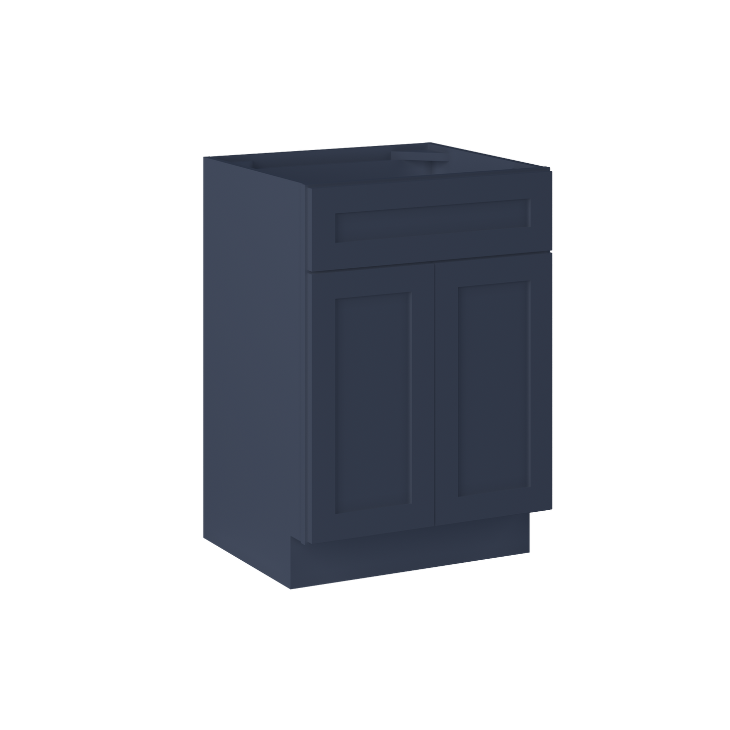 Vanity Sink Base Cabinet VSB2421345 Danbury Blue LessCare 24 in. width 34.5 in. height 21 in. depth