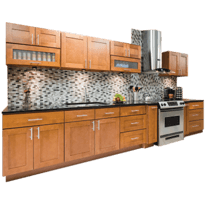 Maple Shaker Solid Wood RTA Cabinets