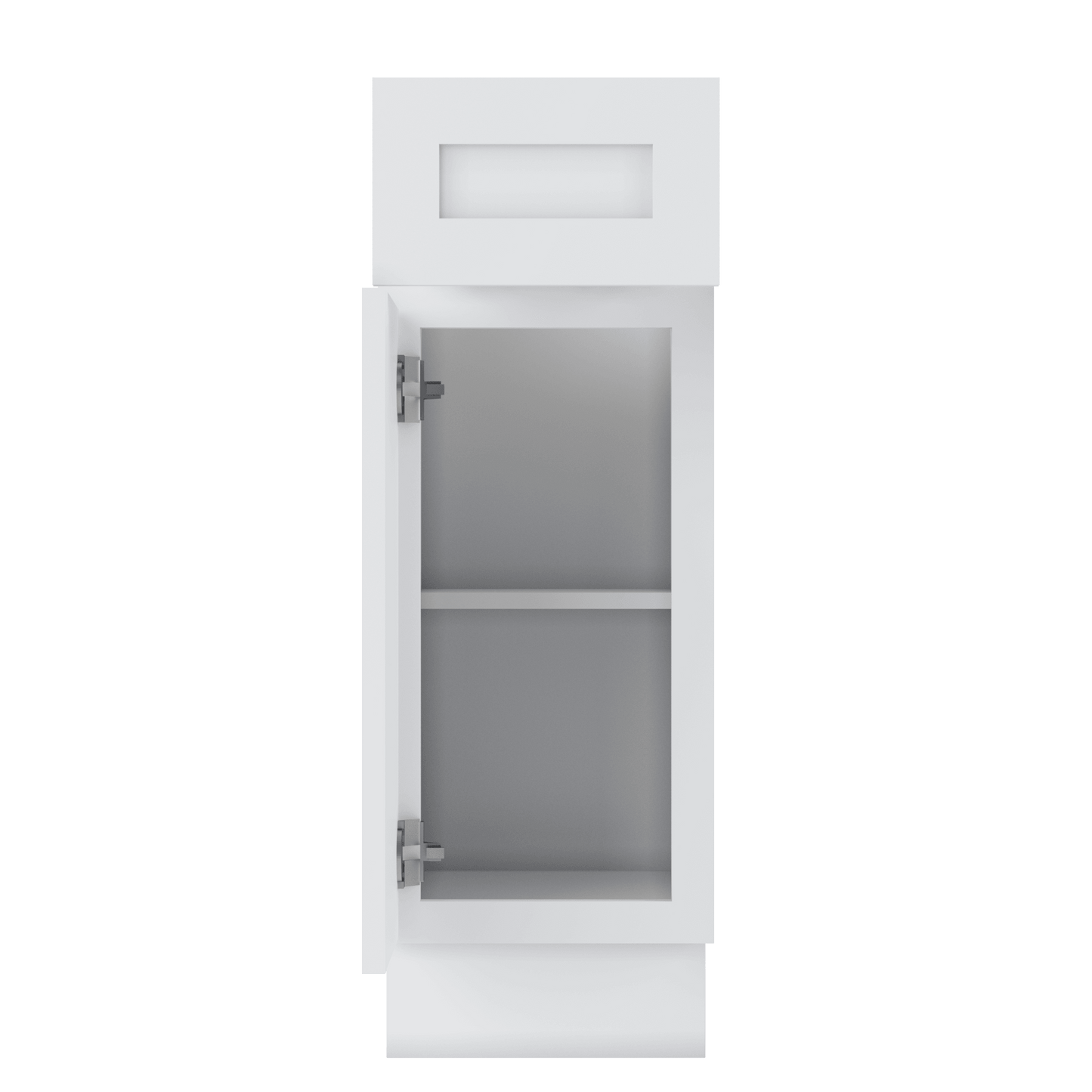 Base Kitchen Cabinet B12 Alpina White LessCare 12 in. width 34.5 in. height 24 in. depth