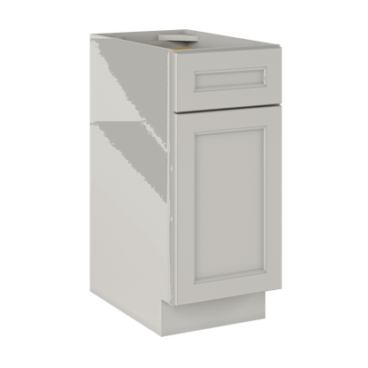 Base Kitchen Cabinet B15 Milan Pearl 15 in. width 34.5 in. height 24 in. depth