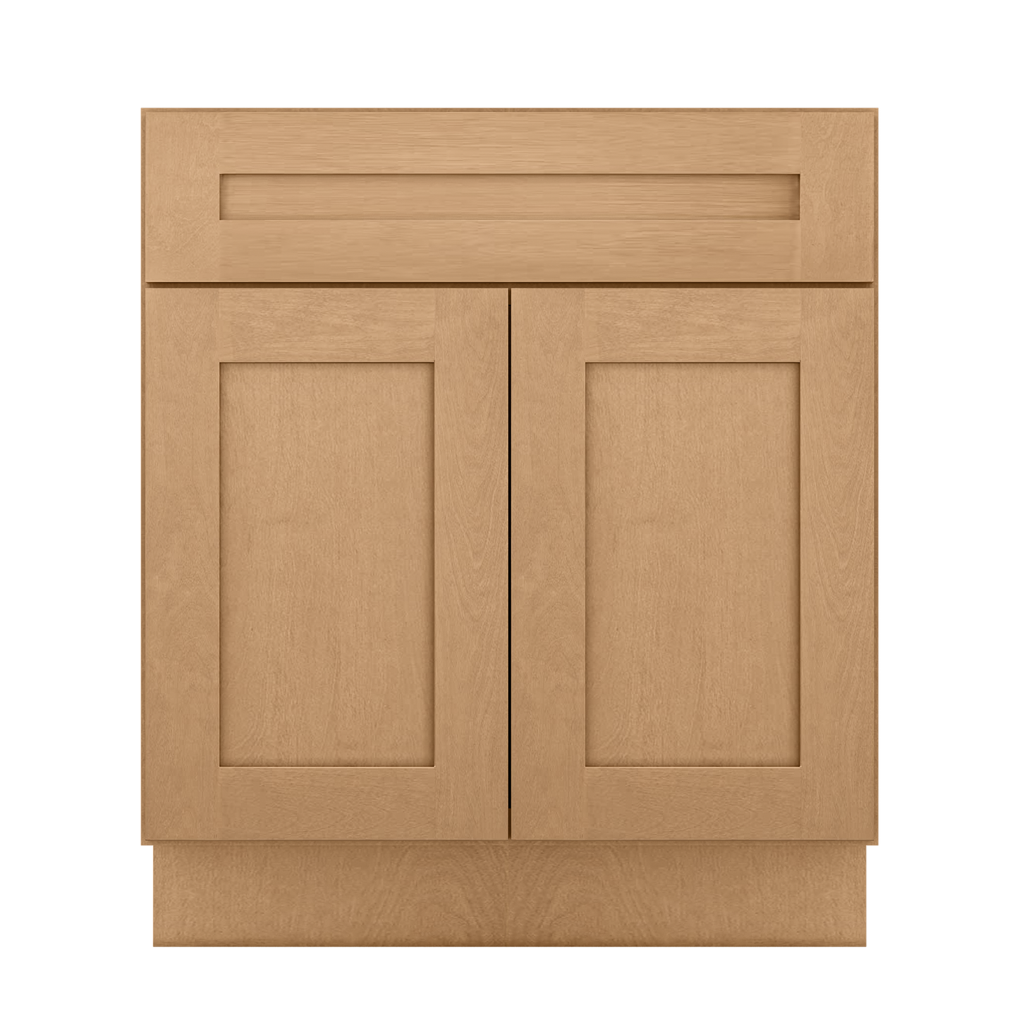 Base Kitchen Cabinet B30 Shaker Toffee  30 in. width 34.5 in. height 24 in. depth