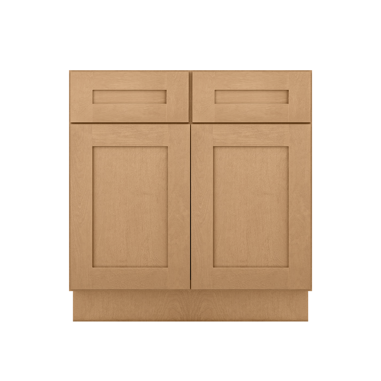 Base Kitchen Cabinet B33 Shaker Toffee 33 in. width 34.5 in. height 24 in. depth