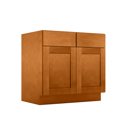 Base Kitchen Cabinet B36 Newport LessCare 36 in. width 34.5 in. height 24 in. depth