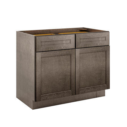 Base Kitchen Cabinet B42 Milan Slate 42 in. width 34.5 in. height 24 in. depth