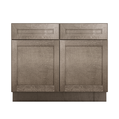 Base Kitchen Cabinet B42 Milan Slate 42 in. width 34.5 in. height 24 in. depth