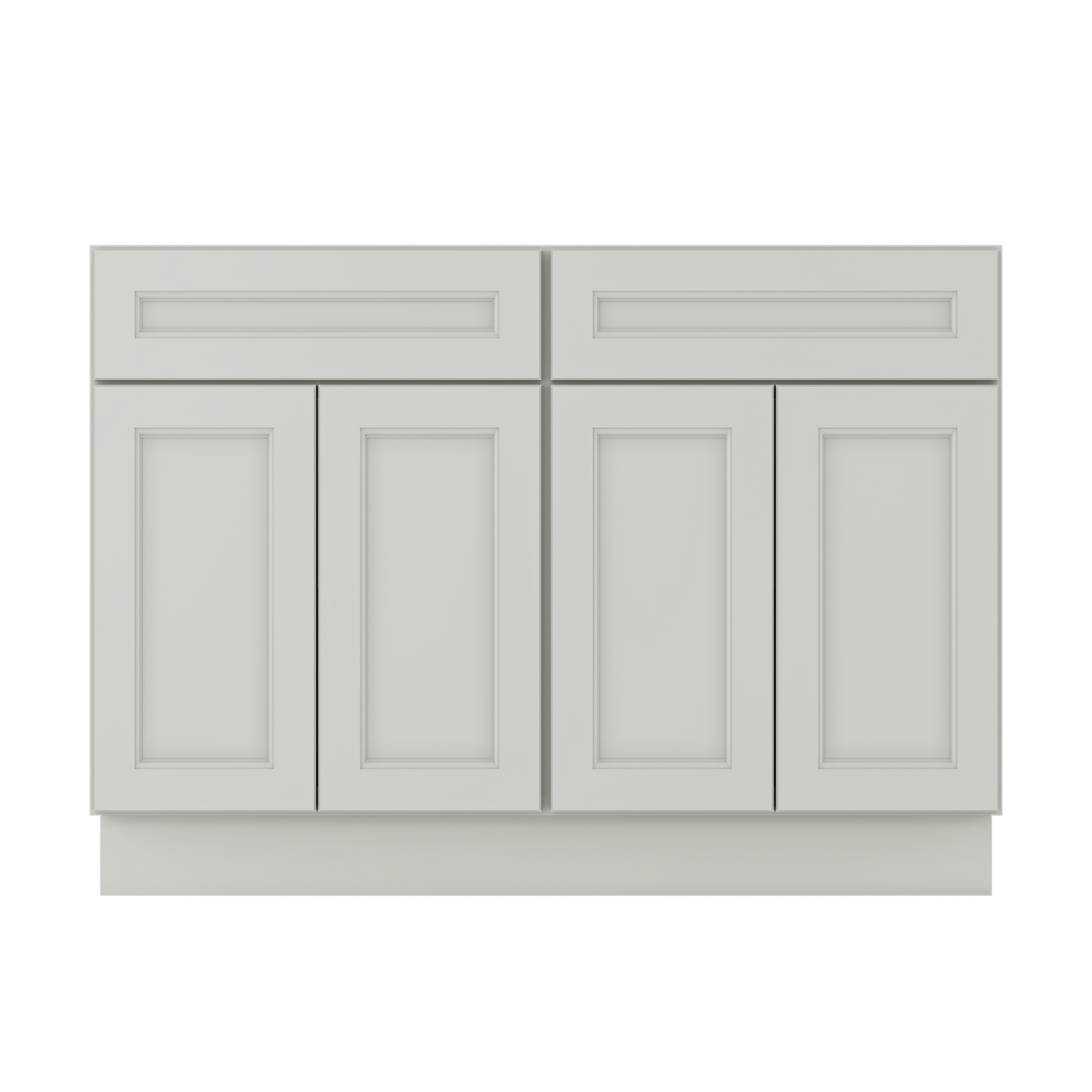 Base Kitchen Cabinet B48 Milan Pearl 48 in. width 34.5 in. height 24 in. depth