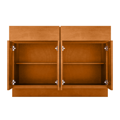 Base Kitchen Cabinet B48 Newport LessCare 48 in. width 34.5 in. height 24 in. depth