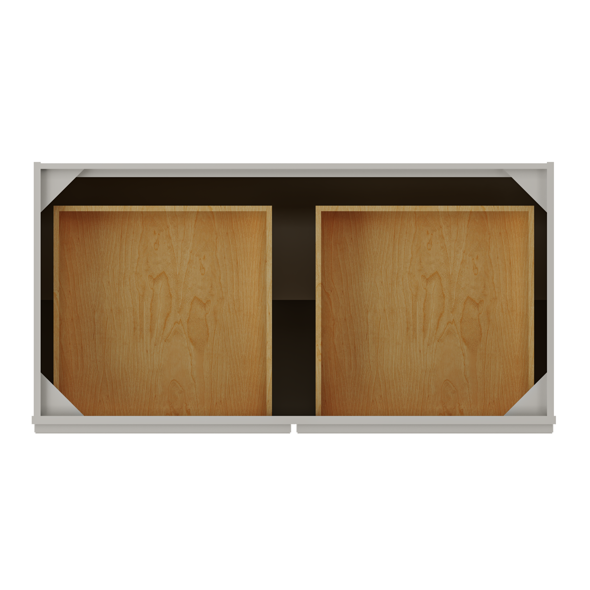 Base Kitchen Cabinet B48 Milan Pearl 48 in. width 34.5 in. height 24 in. depth