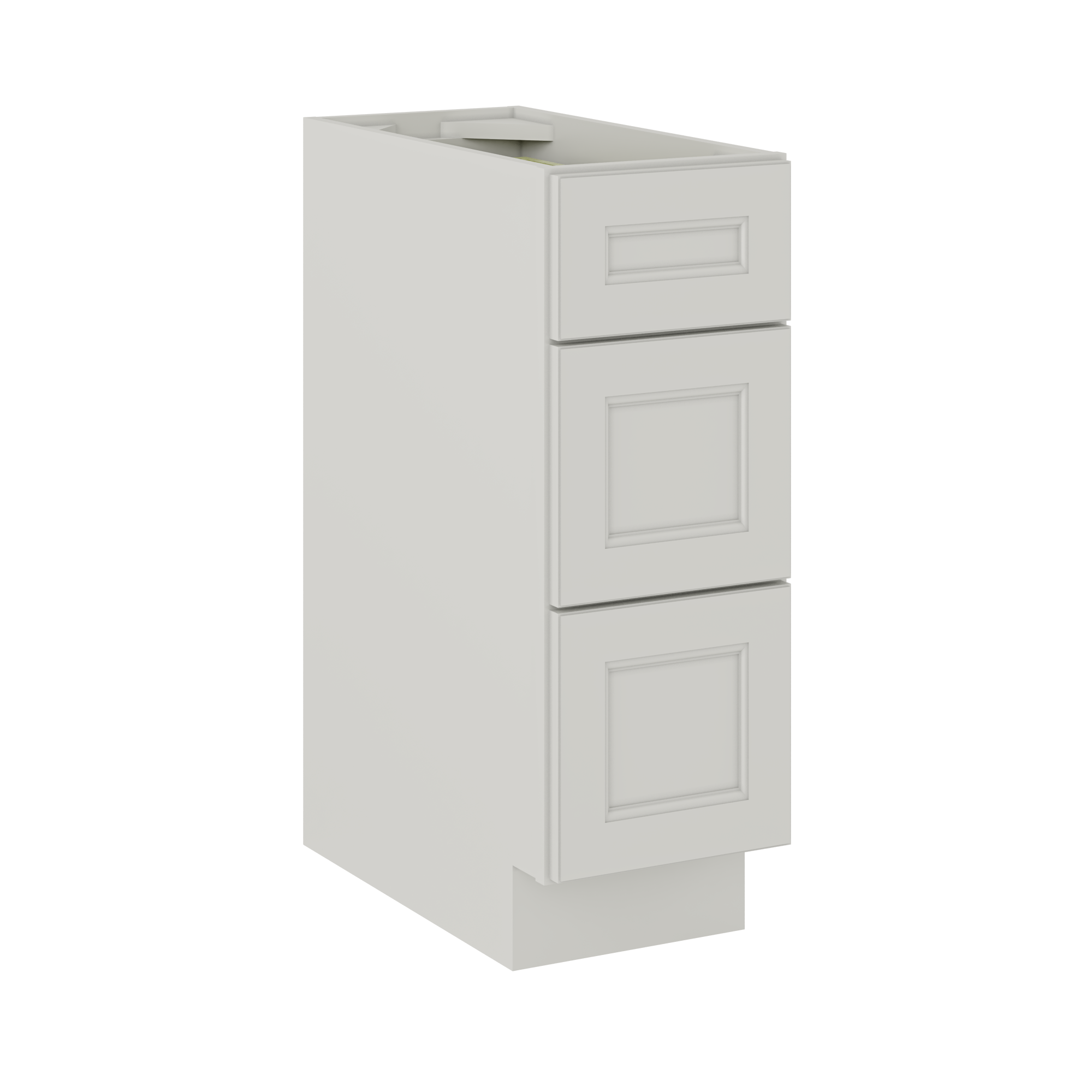 Drawer Base Kitchen Cabinet DB12 Milan Pearl 12 in. width 34.5 in. height 24 in. depth