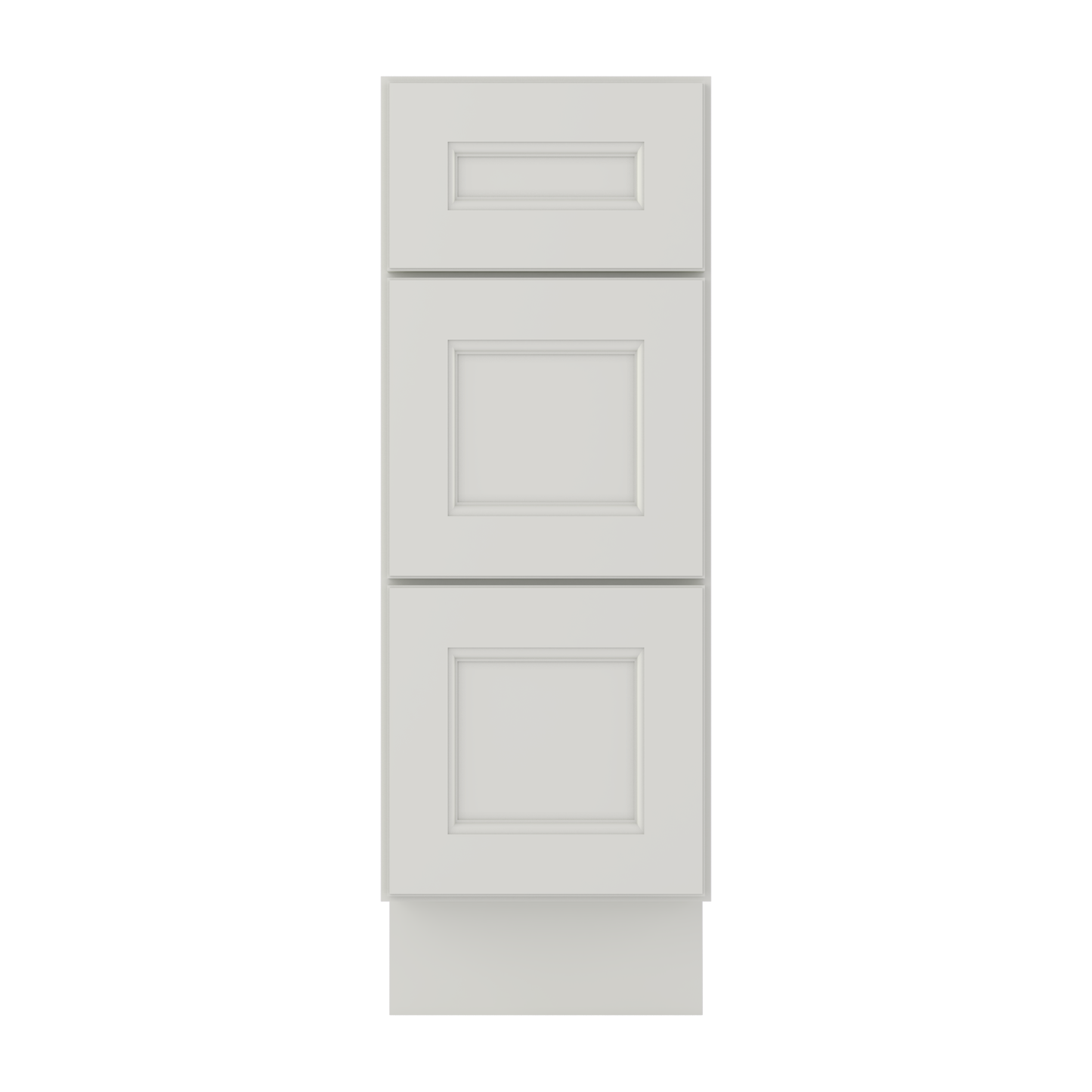 Drawer Base Kitchen Cabinet DB12 Milan Pearl 12 in. width 34.5 in. height 24 in. depth