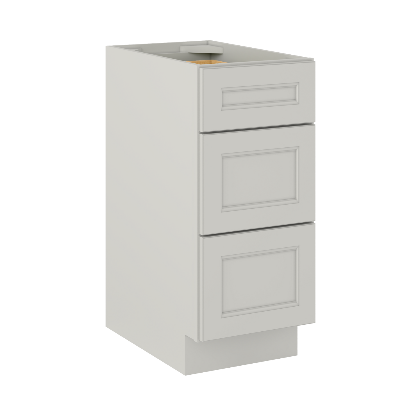 Drawer Base Kitchen Cabinet DB15 Milan Pearl 15 in. width 34.5 in. height 24 in. depth