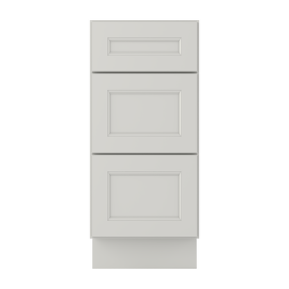 Drawer Base Kitchen Cabinet DB15 Milan Pearl 15 in. width 34.5 in. height 24 in. depth