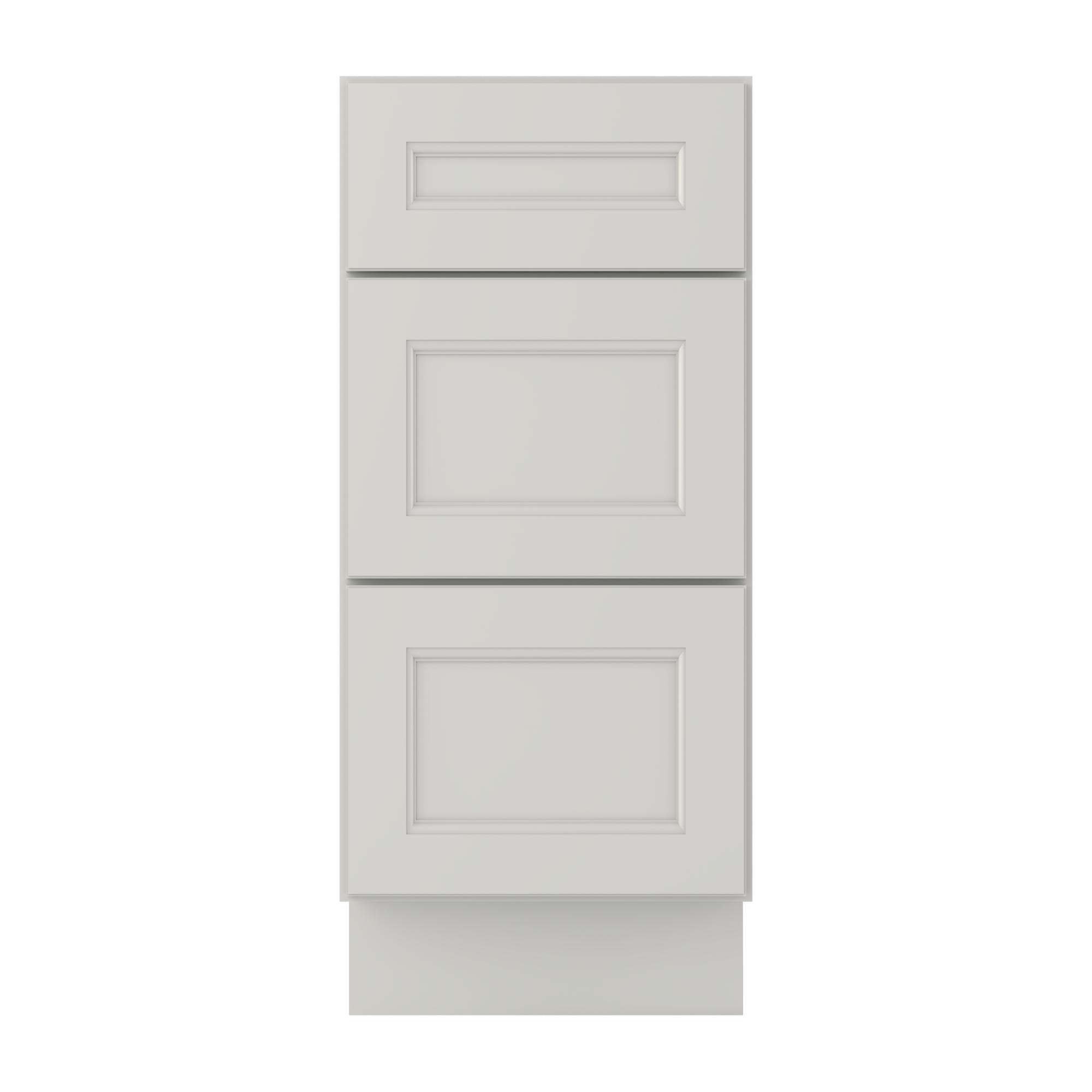 Drawer Base Kitchen Cabinet DB15 Milan Pearl 15 in. width 34.5 in. height 24 in. depth