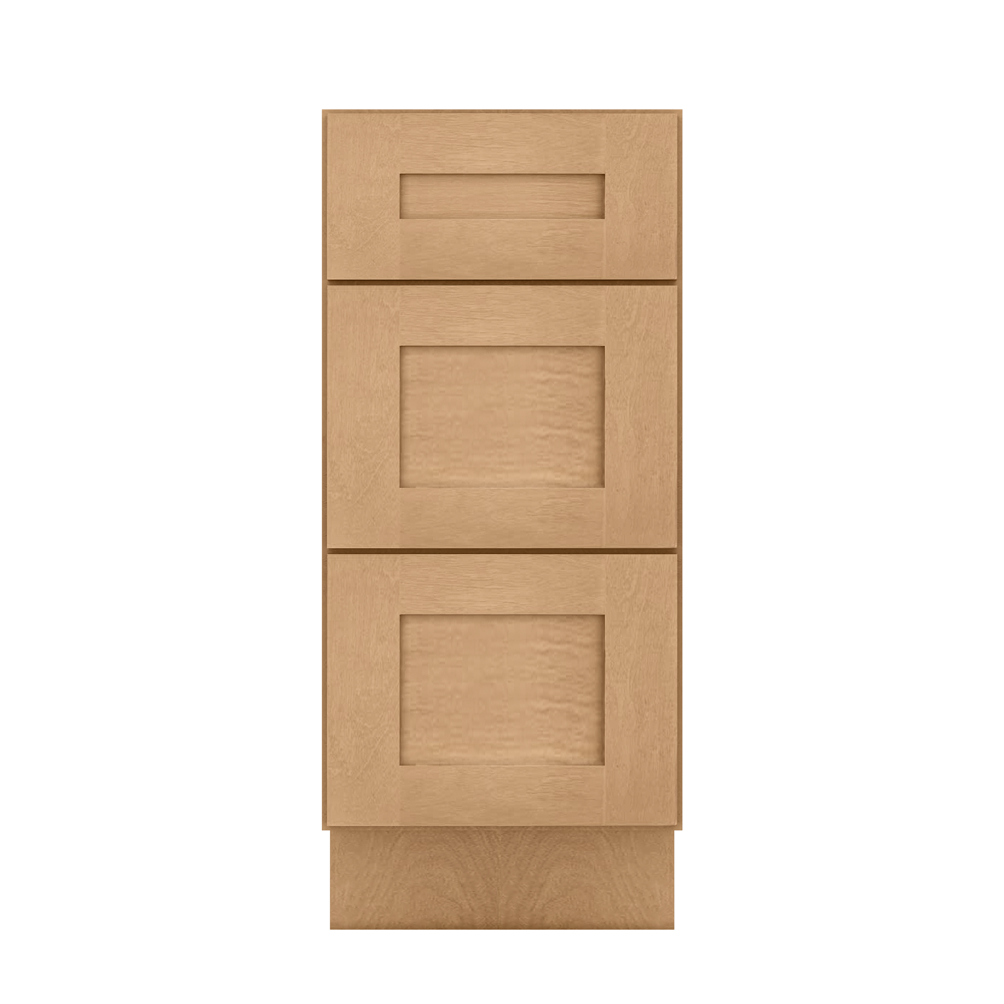 Drawer Base Kitchen Cabinet DB15 Shaker Toffee 15 in. width 34.5 in. height 24 in. depth