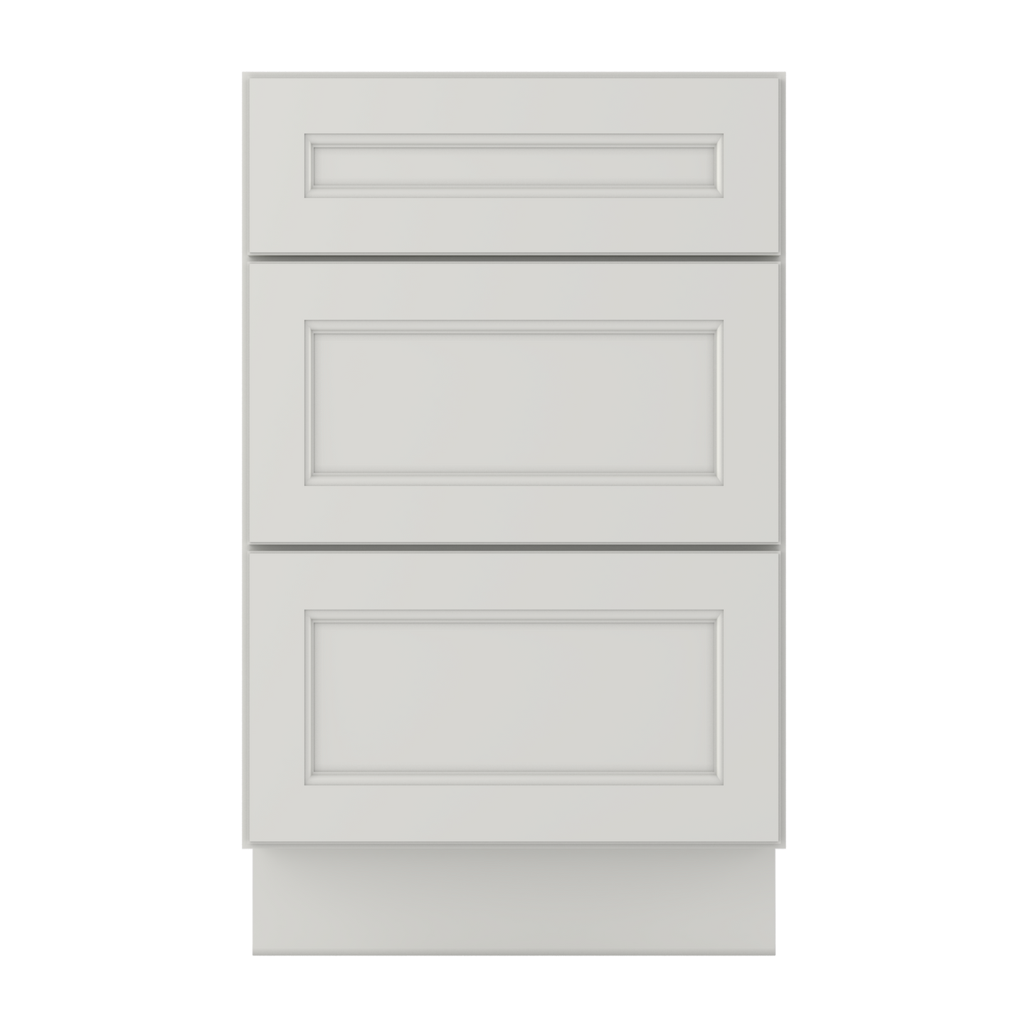 Drawer Base Kitchen Cabinet DB21 Milan Pearl 21 in. width 34.5 in. height 24 in. depth