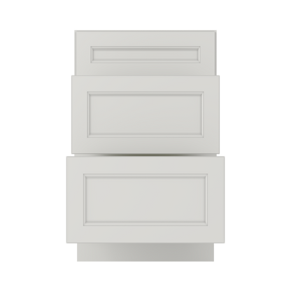 Drawer Base Kitchen Cabinet DB21 Milan Pearl 21 in. width 34.5 in. height 24 in. depth