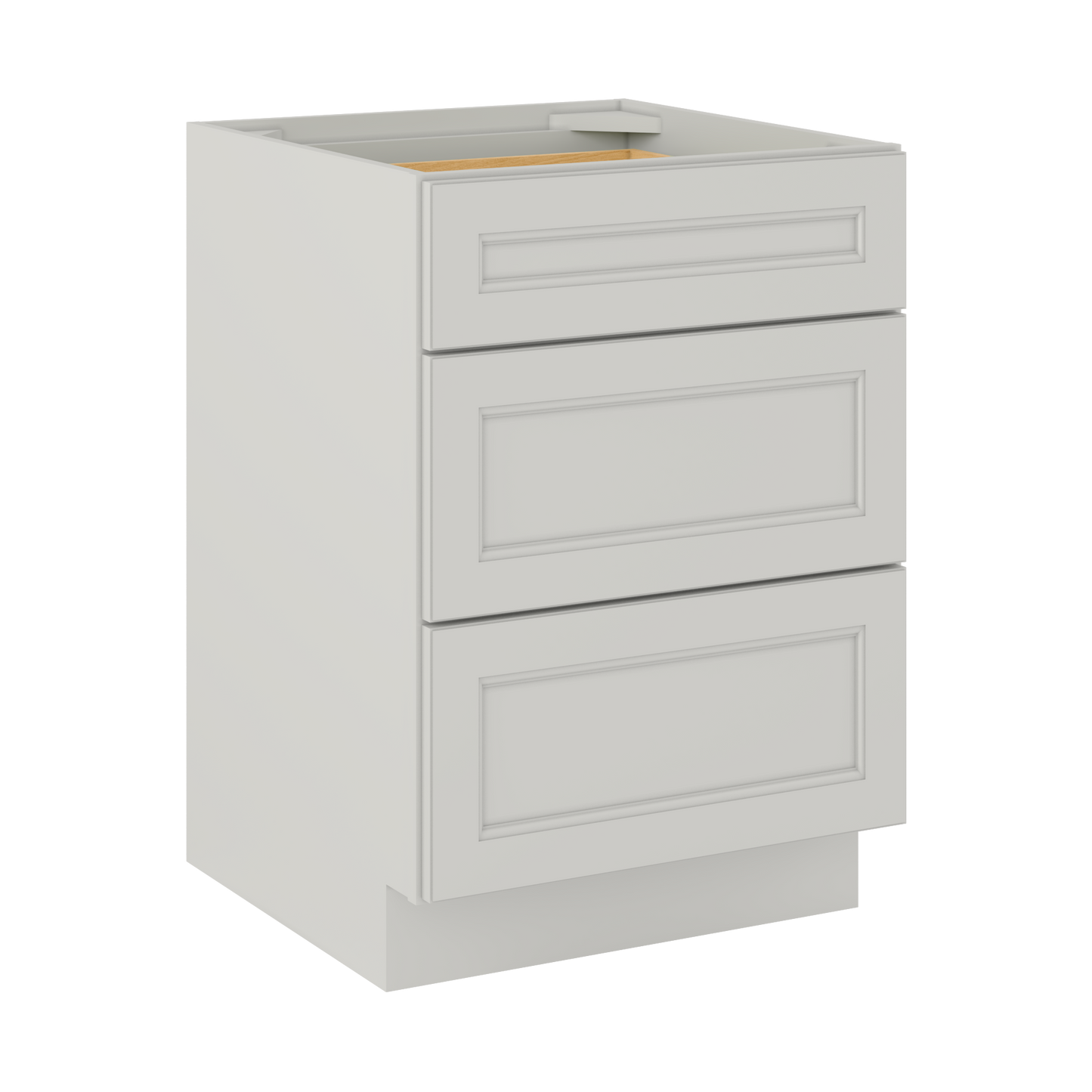 Drawer Base Kitchen Cabinet DB24 Milan Pearl 24 in. width 34.5 in. height 24 in. depth