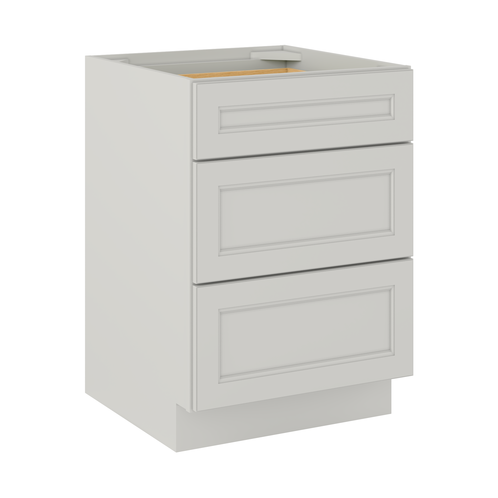 Drawer Base Kitchen Cabinet DB24 Milan Pearl 24 in. width 34.5 in. height 24 in. depth