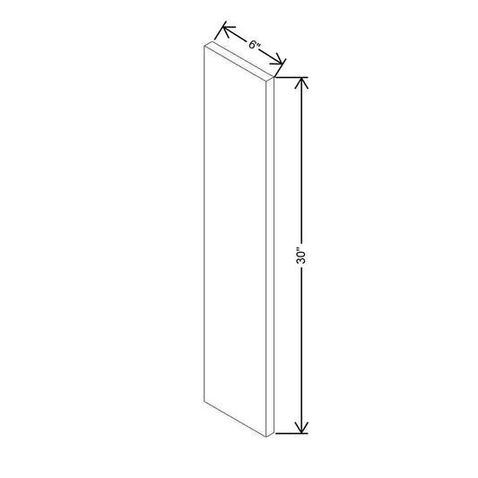 CNC Classic Versailles White 6" W X 30" H Fillers