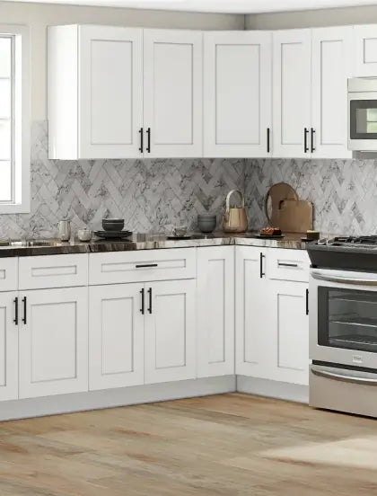 White Shaker Cabinets