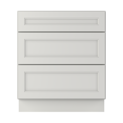 Linen Range Base Kitchen Cabinet LRB30 Milan Pearl 30 in. width 34.5 in. height 24 in. depth