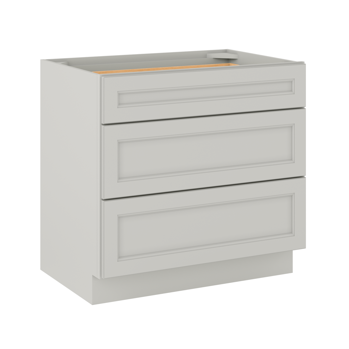 Linen Range Base Kitchen Cabinet LRB36 Milan Pearl 36 in. width 34.5 in. height 24 in. depth