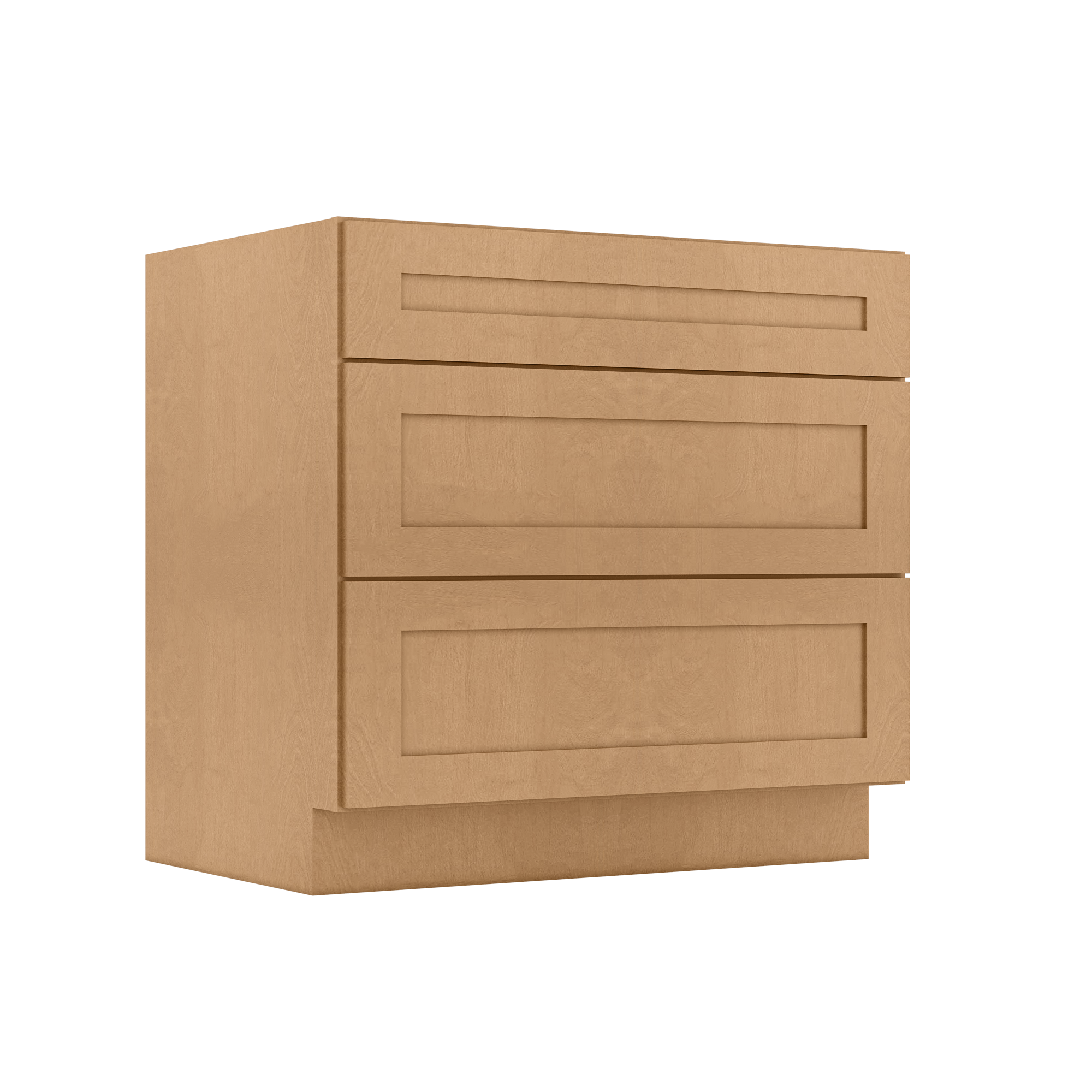 Linen Range Base Kitchen Cabinet LRB36 Shaker Toffee 36 in. width 34.5 in. height 24 in. depth