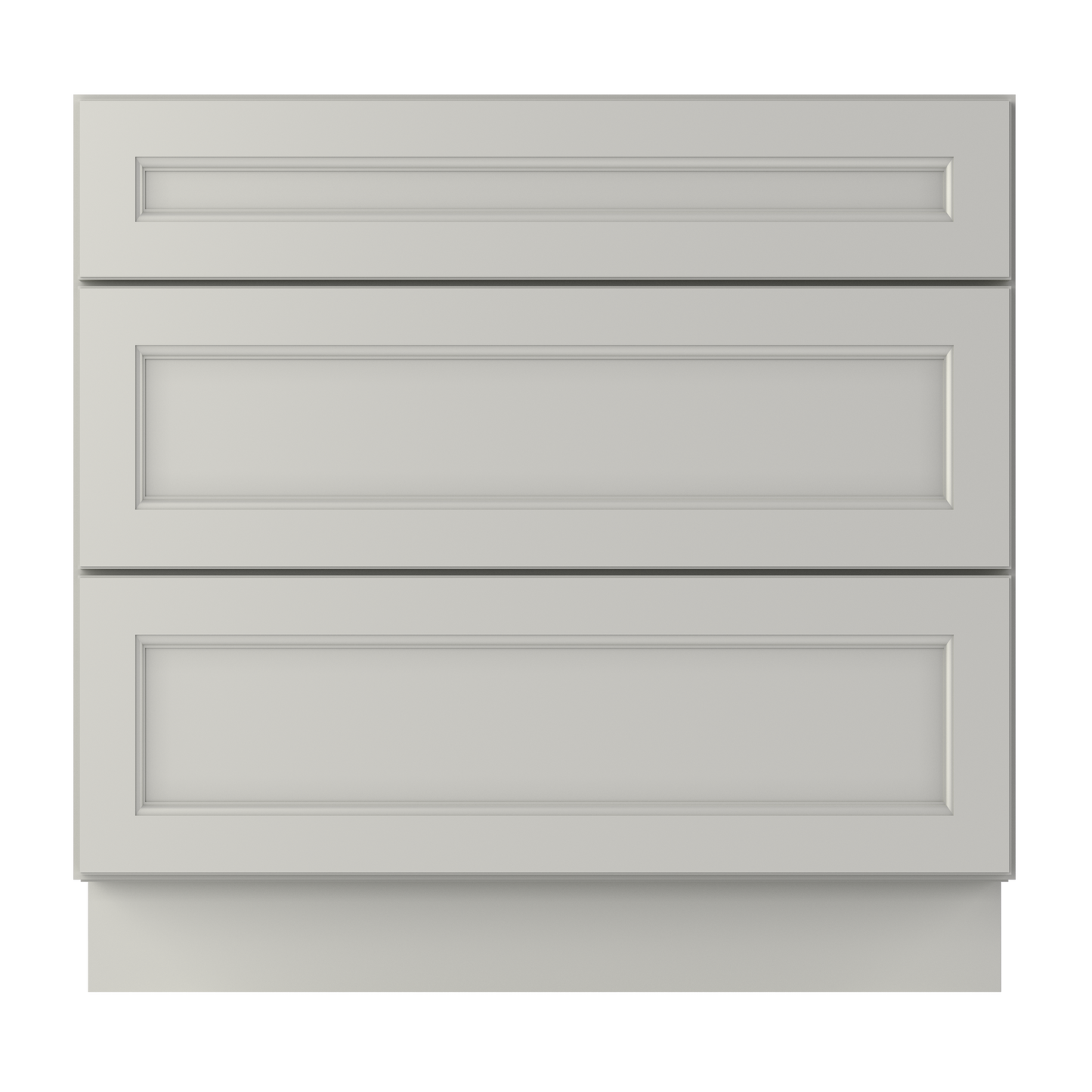 Linen Range Base Kitchen Cabinet LRB36 Milan Pearl 36 in. width 34.5 in. height 24 in. depth