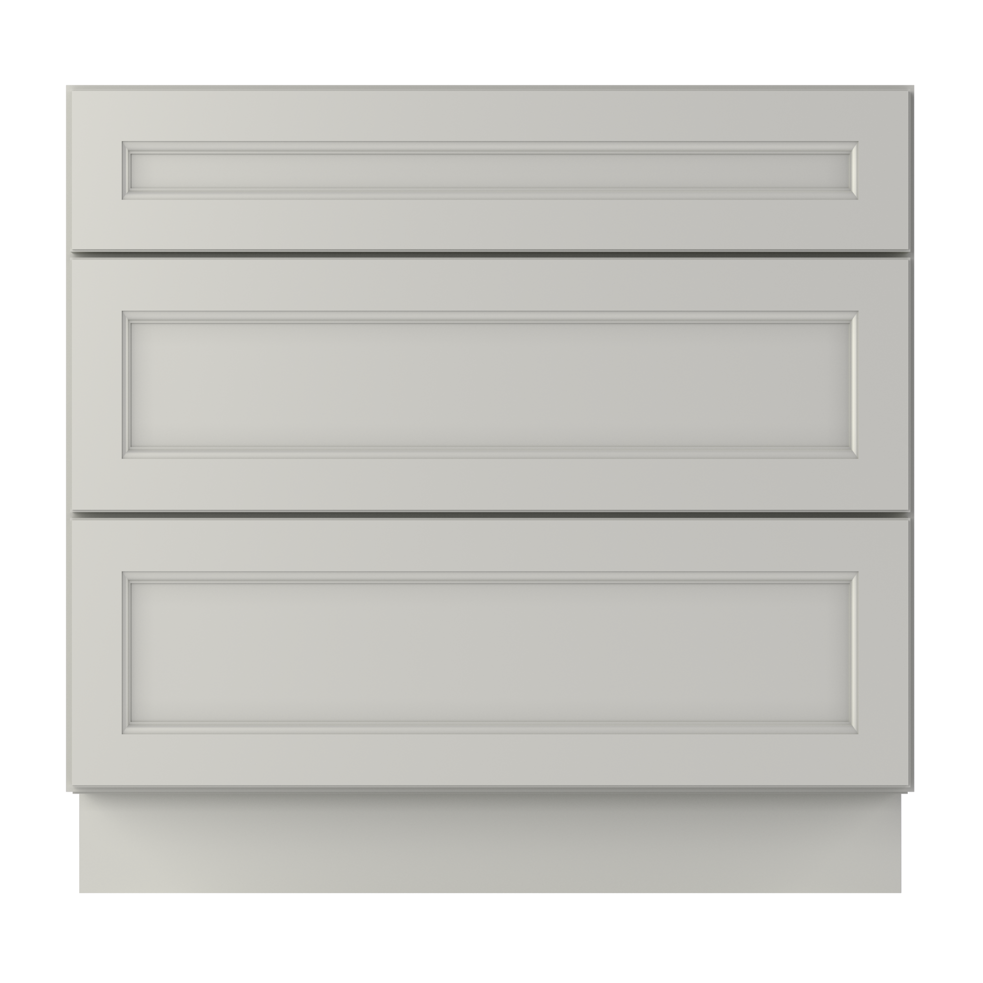 Linen Range Base Kitchen Cabinet LRB36 Milan Pearl 36 in. width 34.5 in. height 24 in. depth