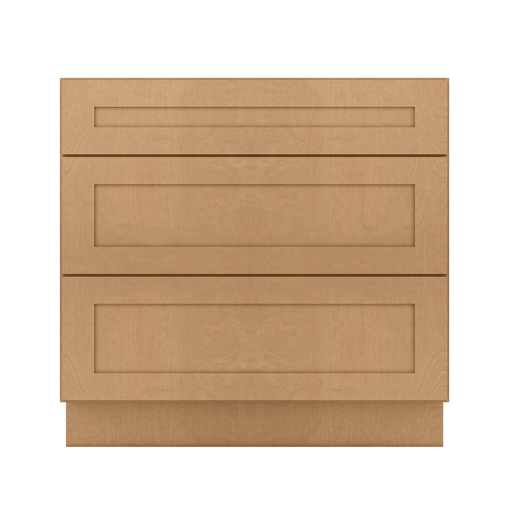 Linen Range Base Kitchen Cabinet LRB36 Shaker Toffee 36 in. width 34.5 in. height 24 in. depth