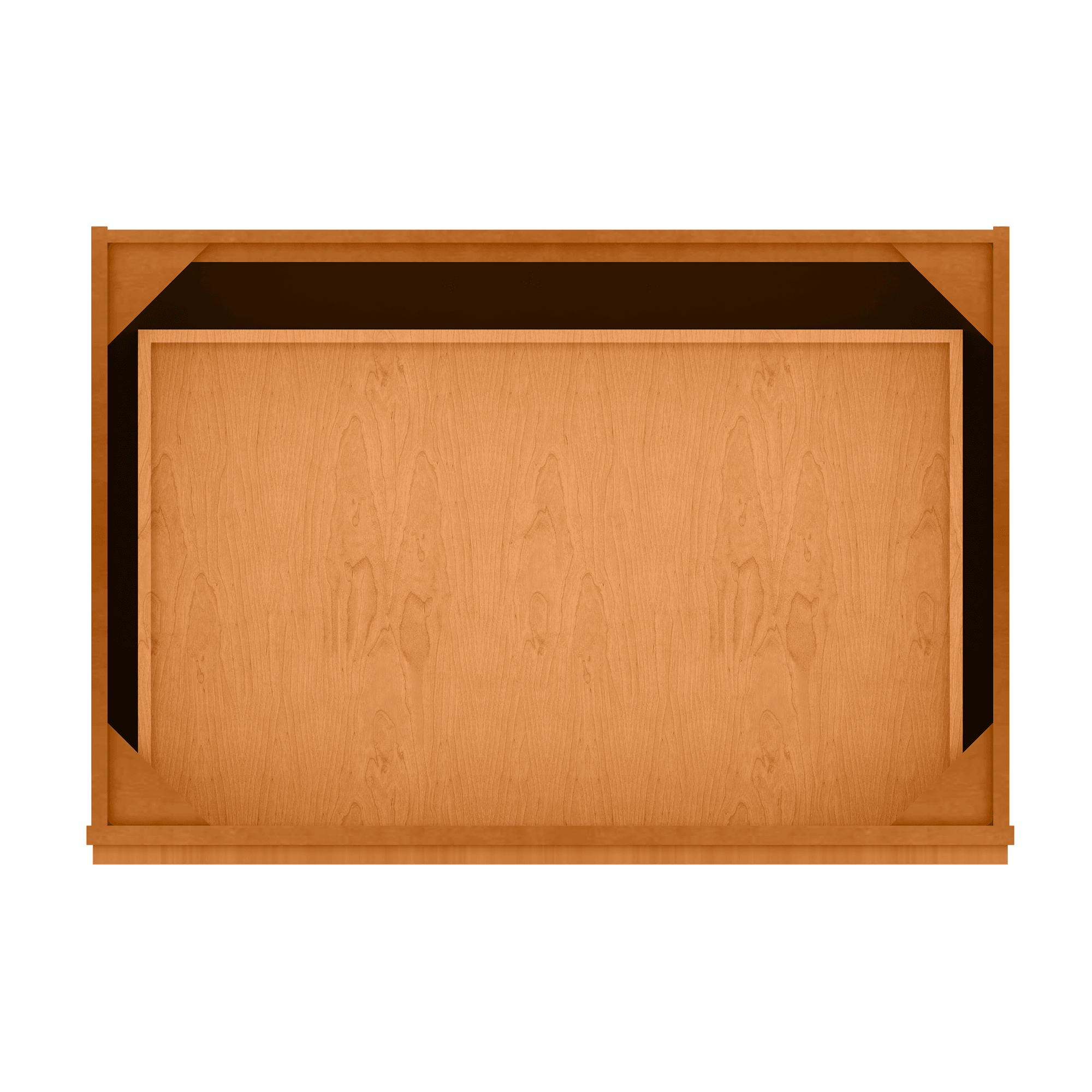 Linen Range Base Kitchen Cabinet LRB36 Newport LessCare 36 in. width 34.5 in. height 24 in. depth