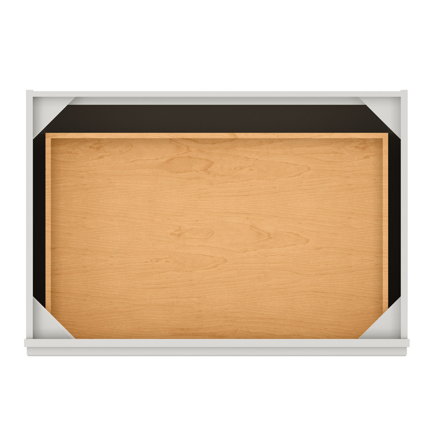 Linen Range Base Kitchen Cabinet LRB36 Milan Pearl 36 in. width 34.5 in. height 24 in. depth