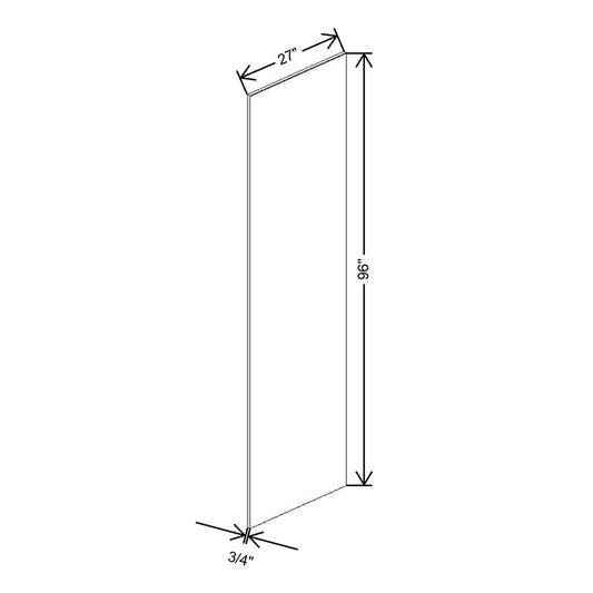 J&K Naval B7 Refrigerator Panel 3/4" W x 96" H x 27" D
