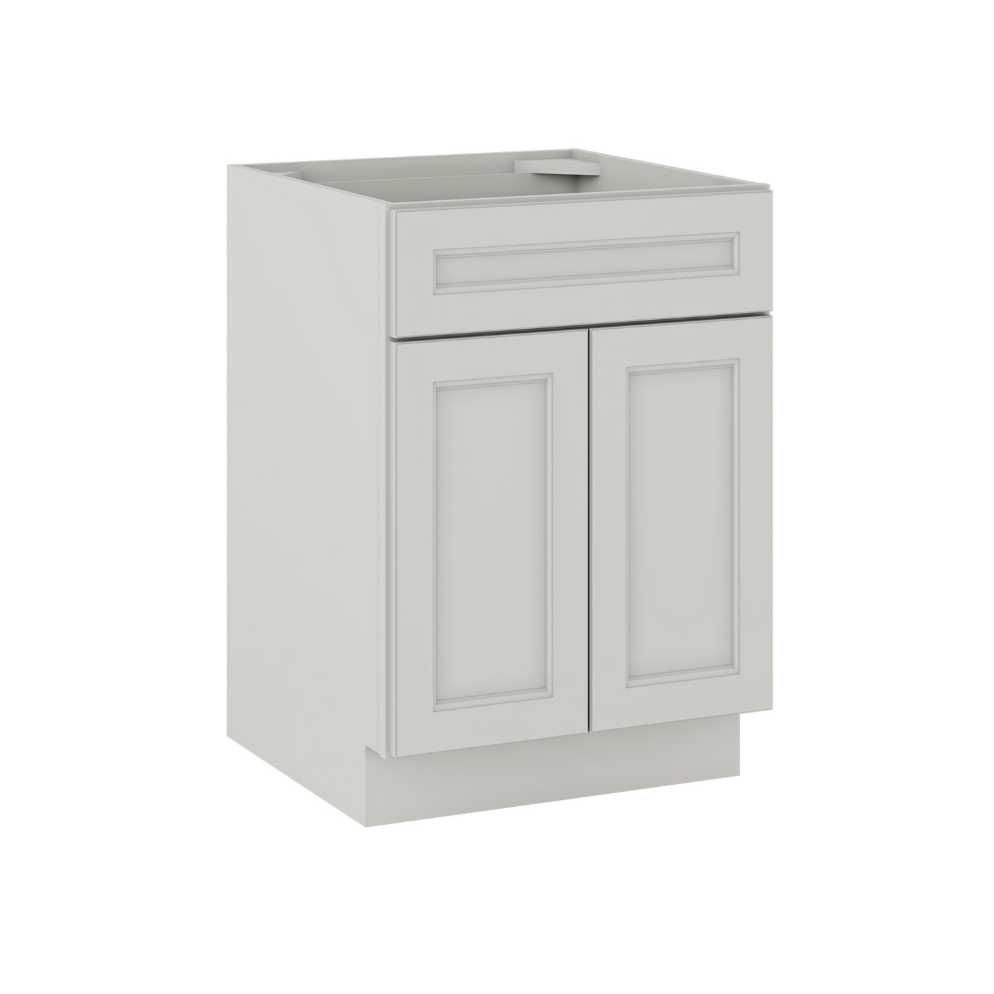 Sink Base Kitchen Cabinet SB24 Milan Pearl 24 in. width 34.5 in. height 24 in. depth