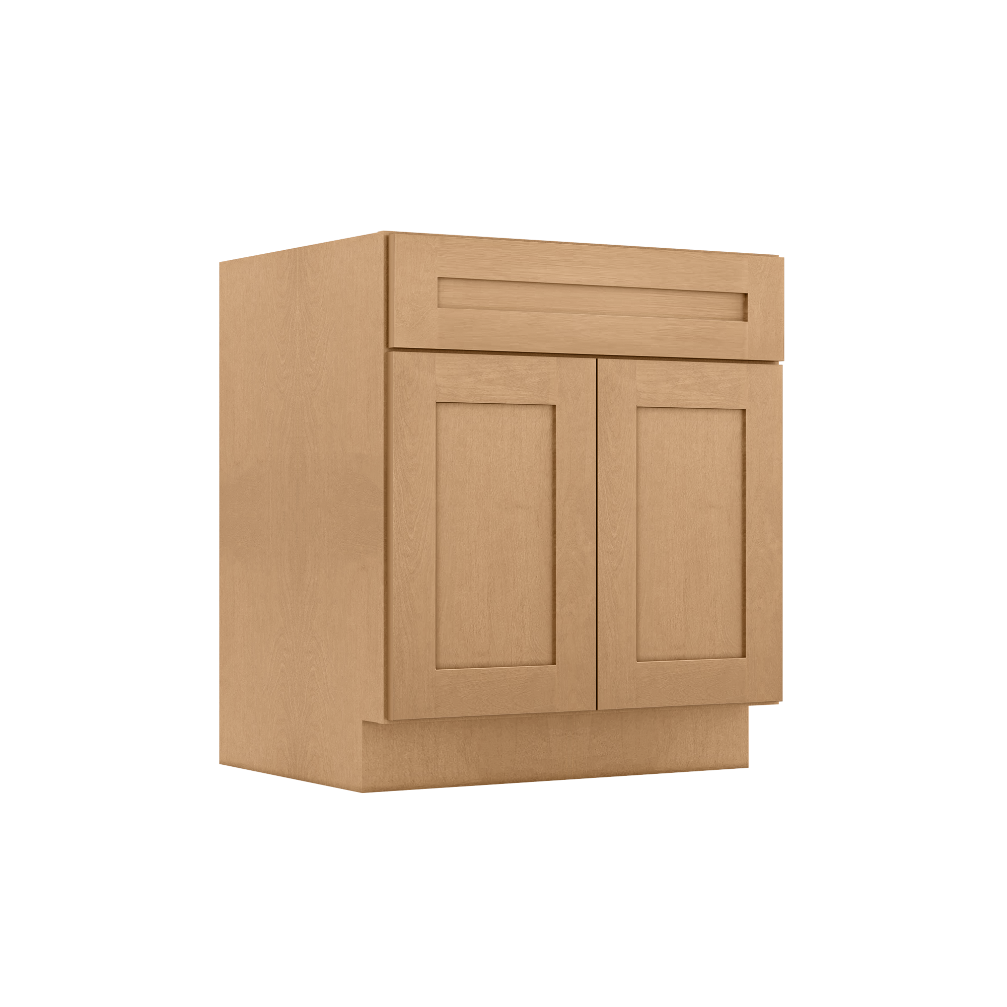 Sink Base Kitchen Cabinet SB30 Shaker Toffee LessCare 30 in. width 34.5 in. height 24 in. depth