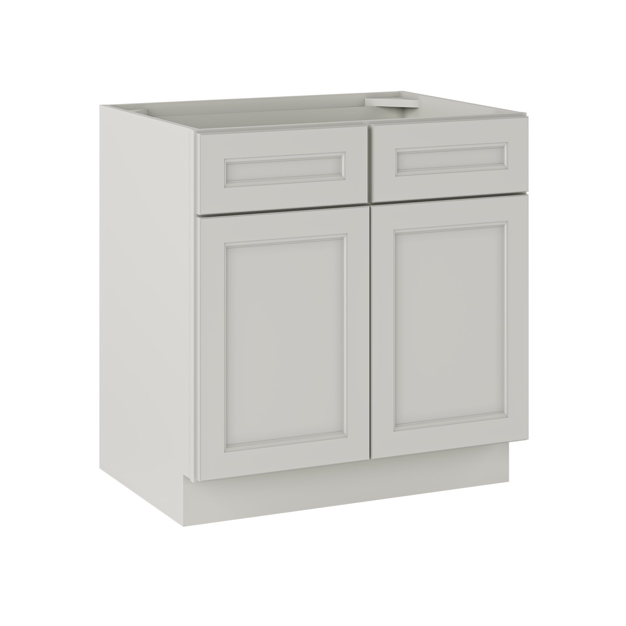 Sink Base Kitchen Cabinet SB33 Milan Pearl 33 in. width 34.5 in. height 24 in. depth