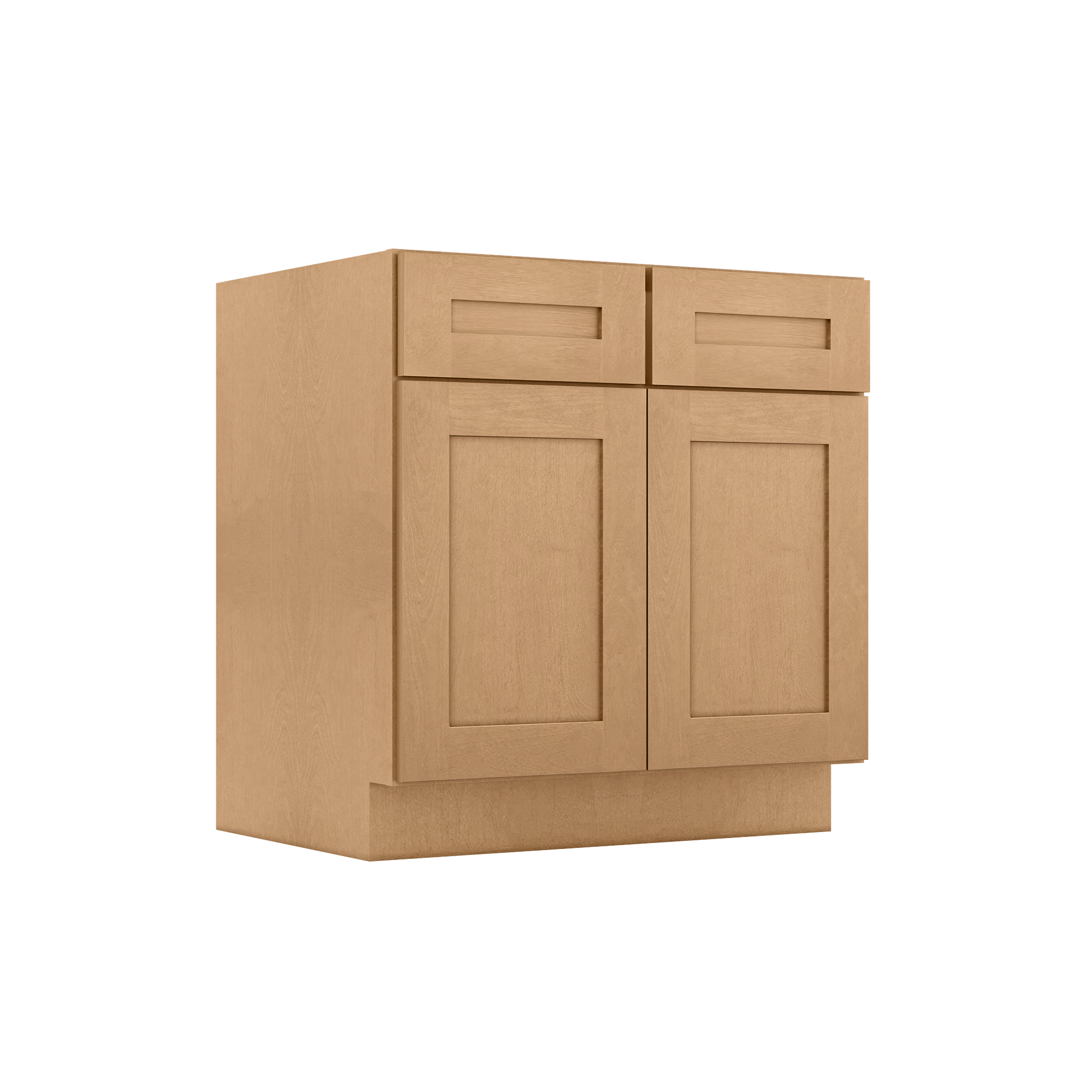 Sink Base Kitchen Cabinet SB33 Shaker Toffee LessCare 33 in. width 34.5 in. height 24 in. depth