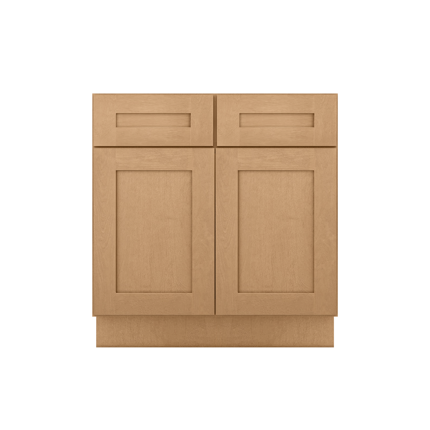 Sink Base Kitchen Cabinet SB33 Shaker Toffee LessCare 33 in. width 34.5 in. height 24 in. depth