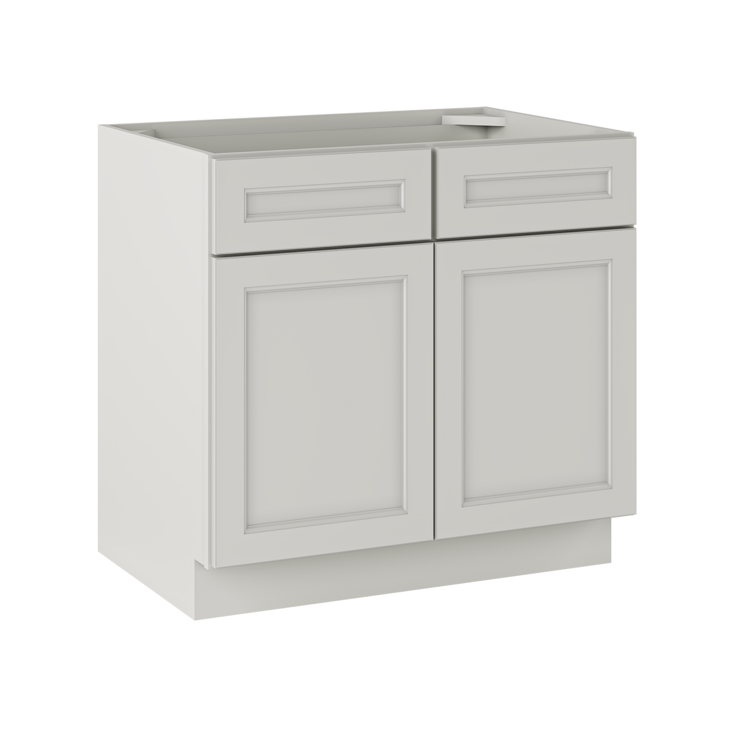 Sink Base Kitchen Cabinet SB36 Milan Pearl 36 in. width 34.5 in. height 24 in. depth