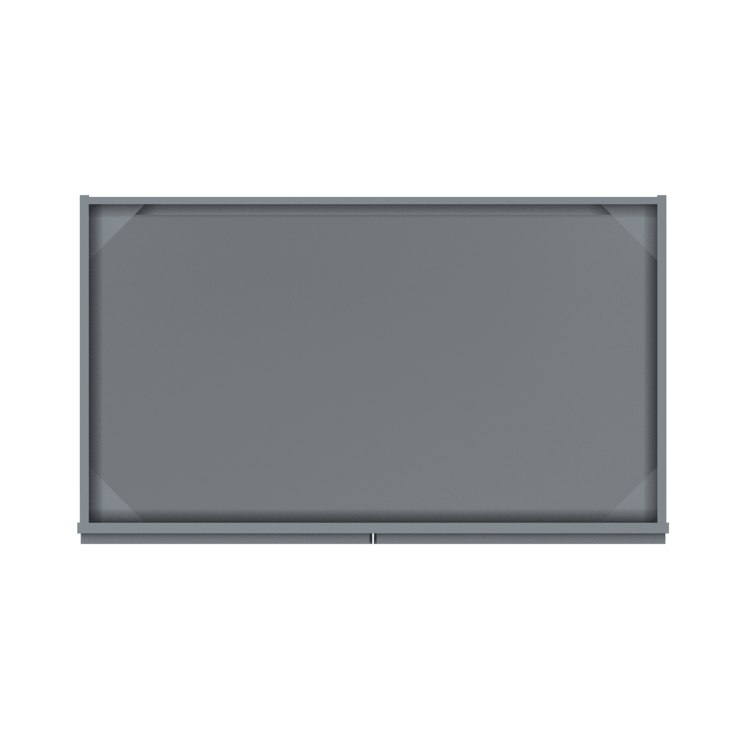 Sink Base Kitchen Cabinet SB42 Colonial Gray LessCare 42 in. width 34.5 in. height 24 in. depth