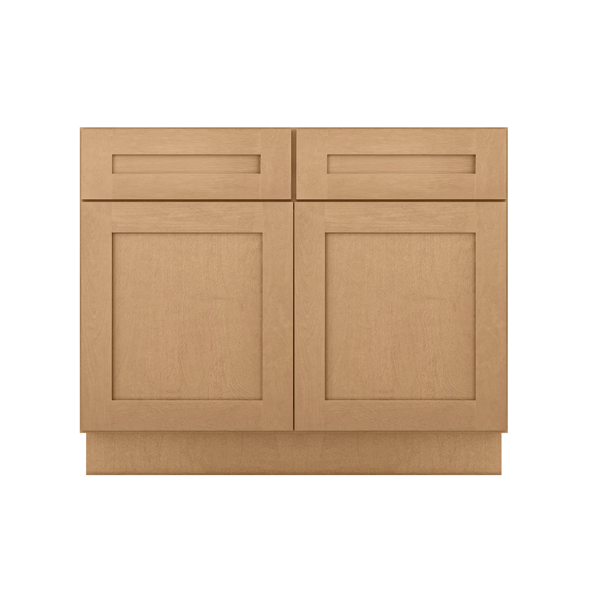 Sink Base Kitchen Cabinet SB42 Shaker Toffee LessCare 42 in. width 34.5 in. height 24 in. depth