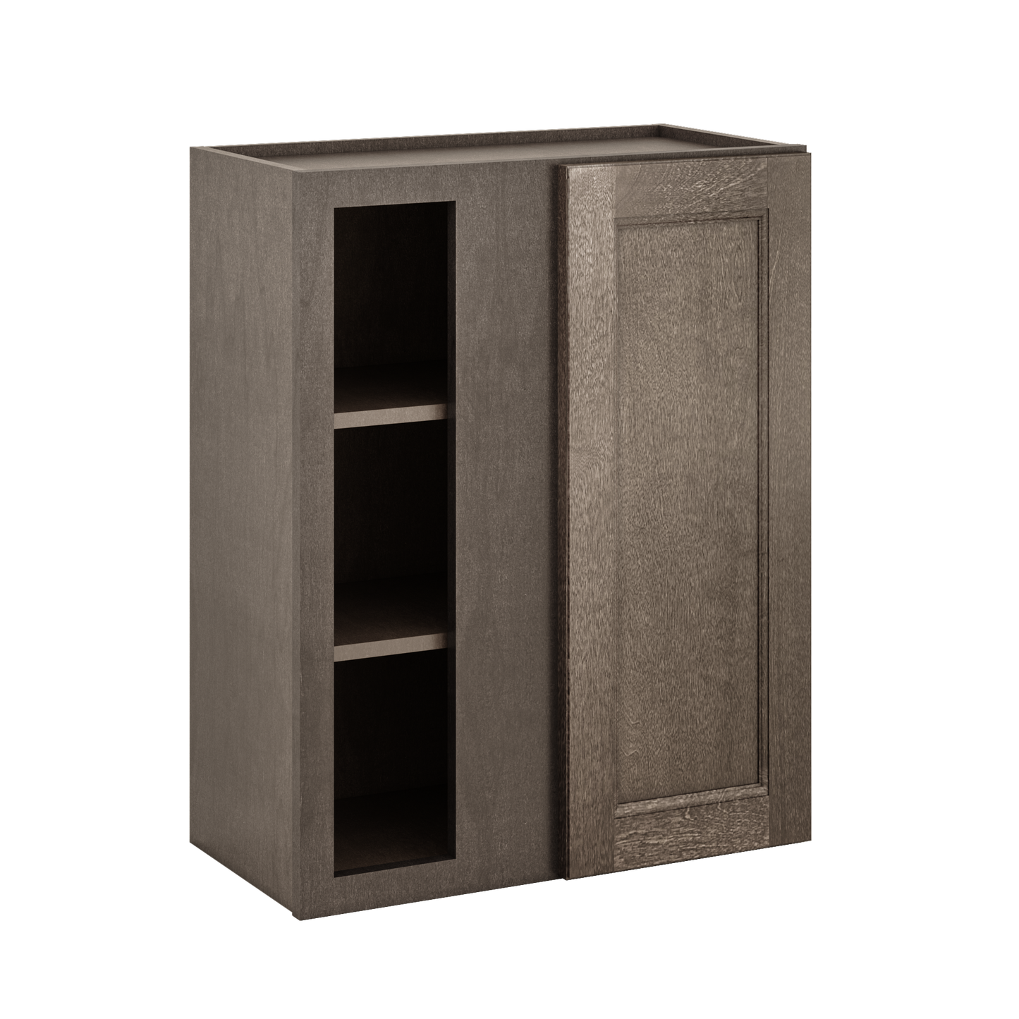 Square Corner Wall Blind Reversible Kitchen Cabinet SC2430 Milan Slate 24 in. width 30 in. height 12 in. depth