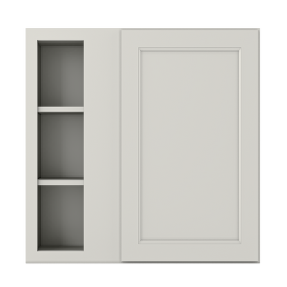 Square Corner Wall Blind Reversible Kitchen Cabinet SC3030 Milan Pearl 30 in. width 30 in. height 12 in. depth