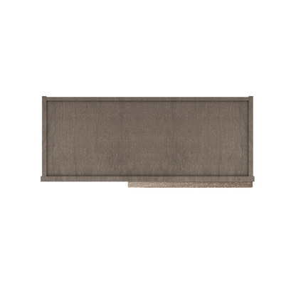 Square Corner Wall Blind Reversible Kitchen Cabinet SC3030 Milan Slate 30 in. width 30 in. height 12 in. depth