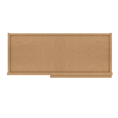 Square Corner Wall Blind Reversible Kitchen Cabinet SC3036 Shaker Toffee LessCare 30 in. width 36 in. height 12 in. depth