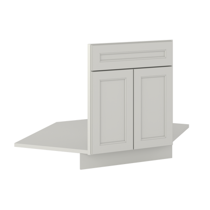 Sink Front Corner Base Kitchen Cabinet SFC42 Milan Pearl 34.5 in. height 42 in. depth