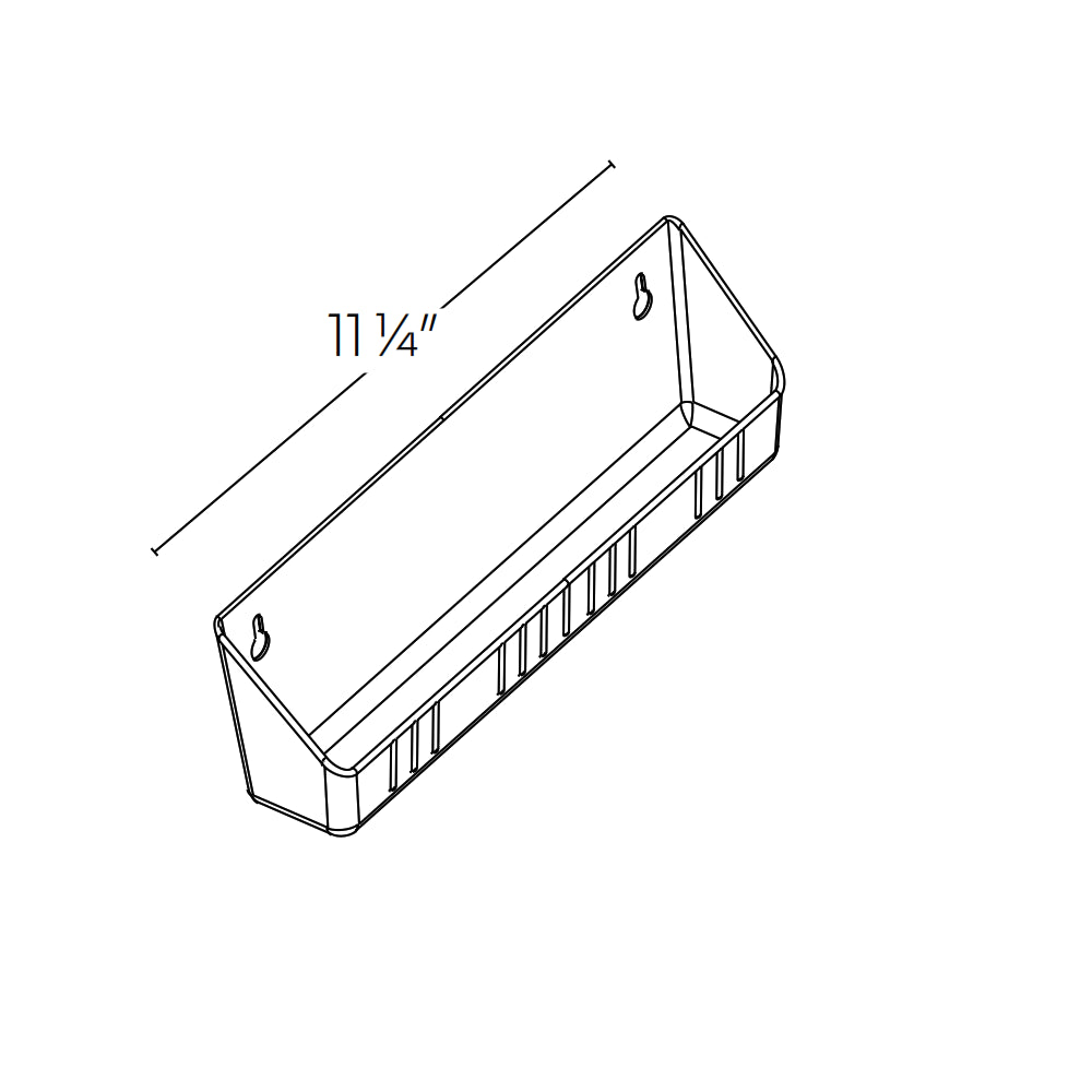 CNC Concord Sydney White Tilt out Tray