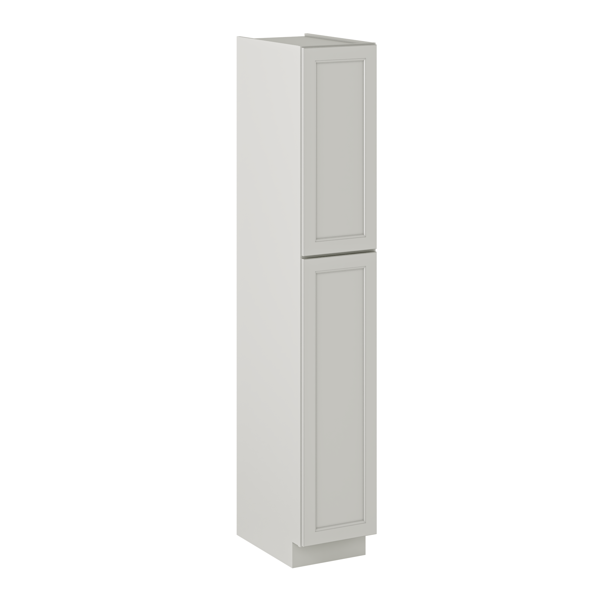 Utility Kitchen Cabinet U1590 Milan Pearl 15 in. width 90 in. height 24 in. depth