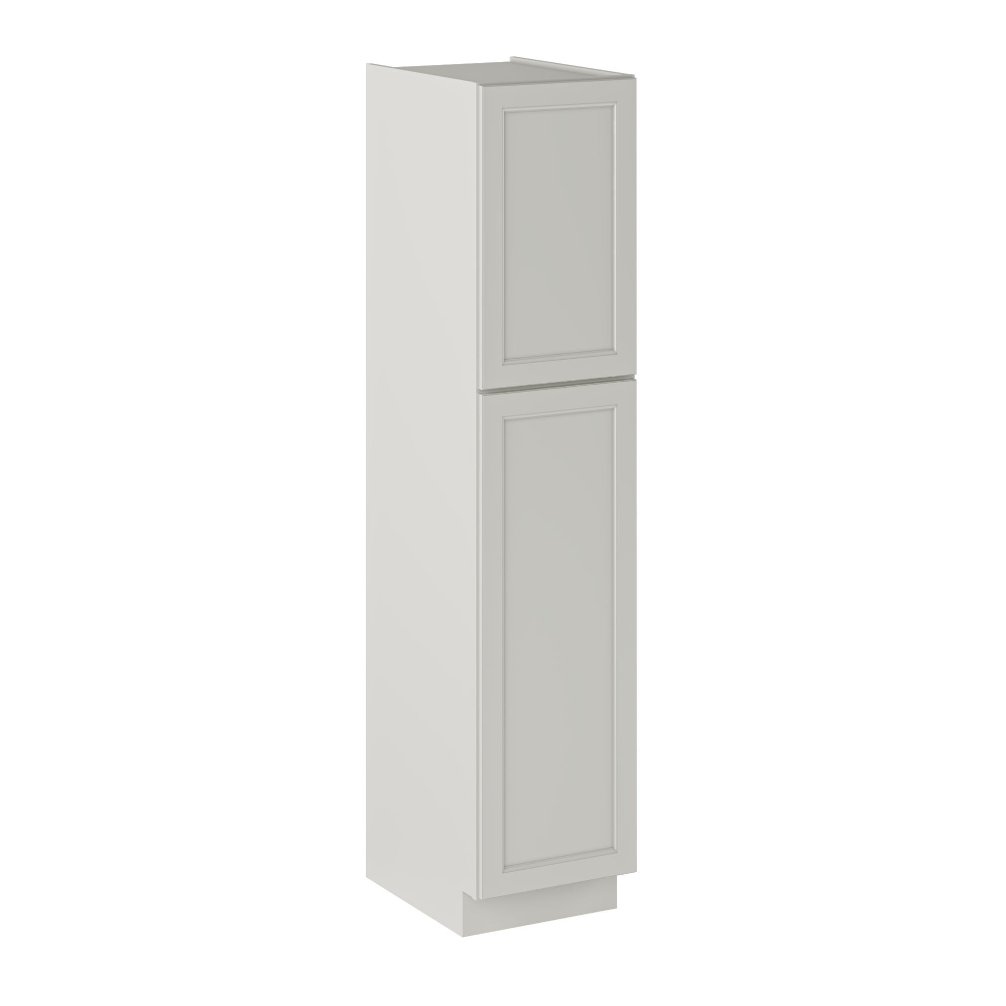 Utility Kitchen Cabinet U1884 Milan Pearl 18 in. width 84 in. height 24 in. depth