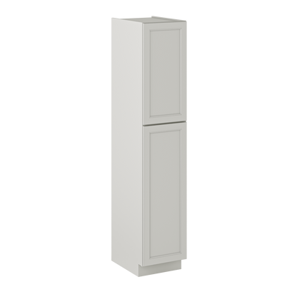 Utility Kitchen Cabinet U1890 Milan Pearl 18 in. width 90 in. height 24 in. depth